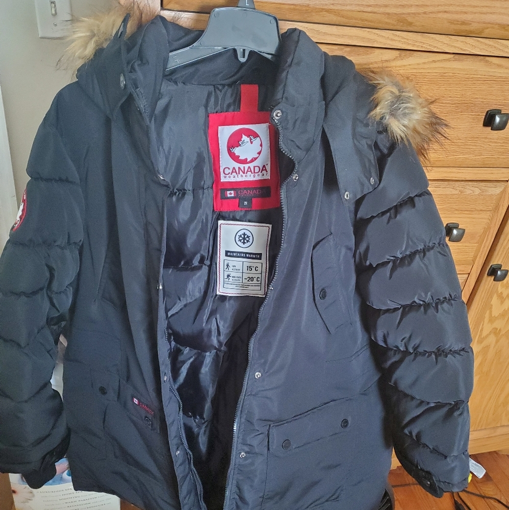 2xl Canada weather parka